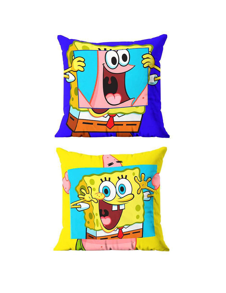 Cojín decorativo Bob Esponja y Patricio Cojín decorativo Bob Esponja y Patricio