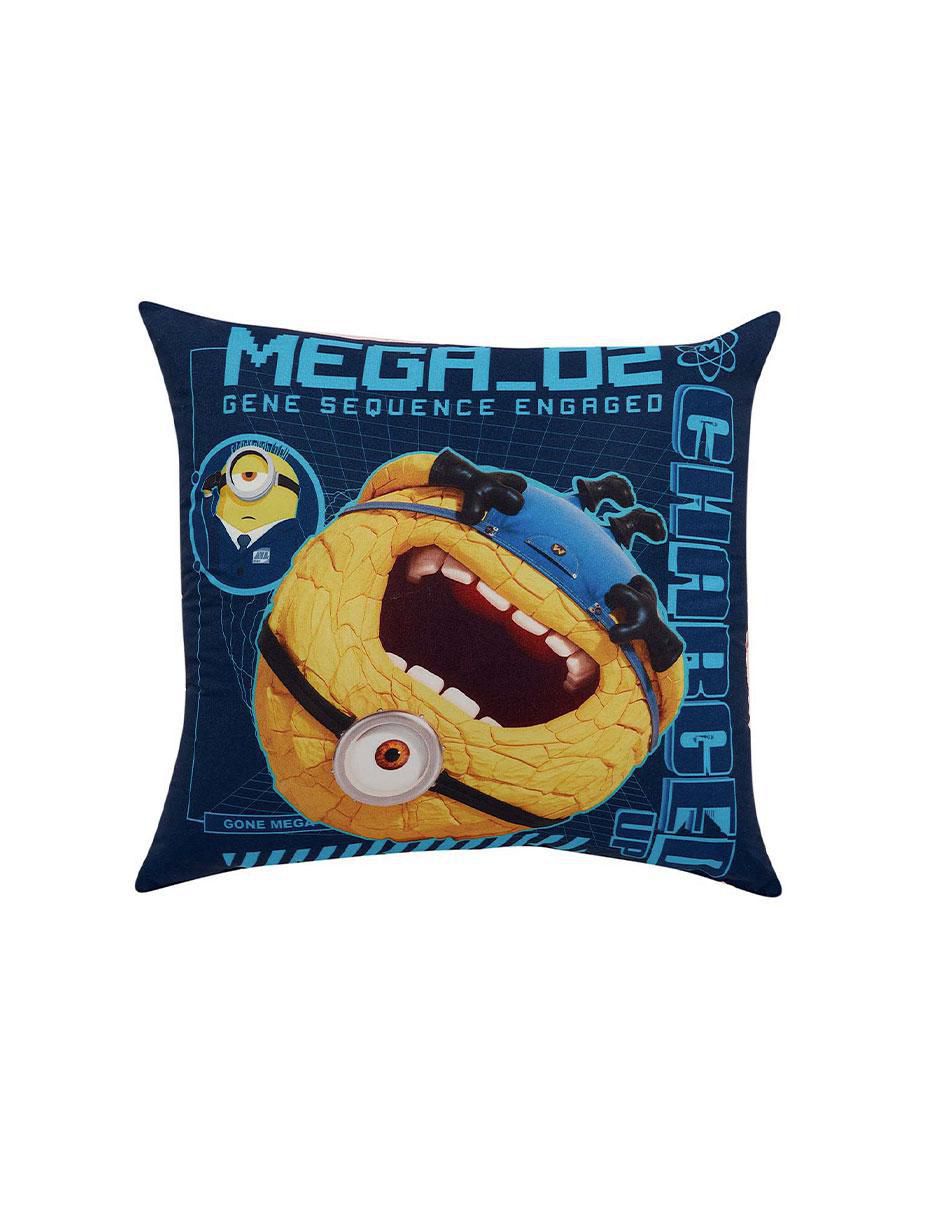 Cojín decorativo reversible mosaico minions Cojín decorativo reversible mosaico minions
