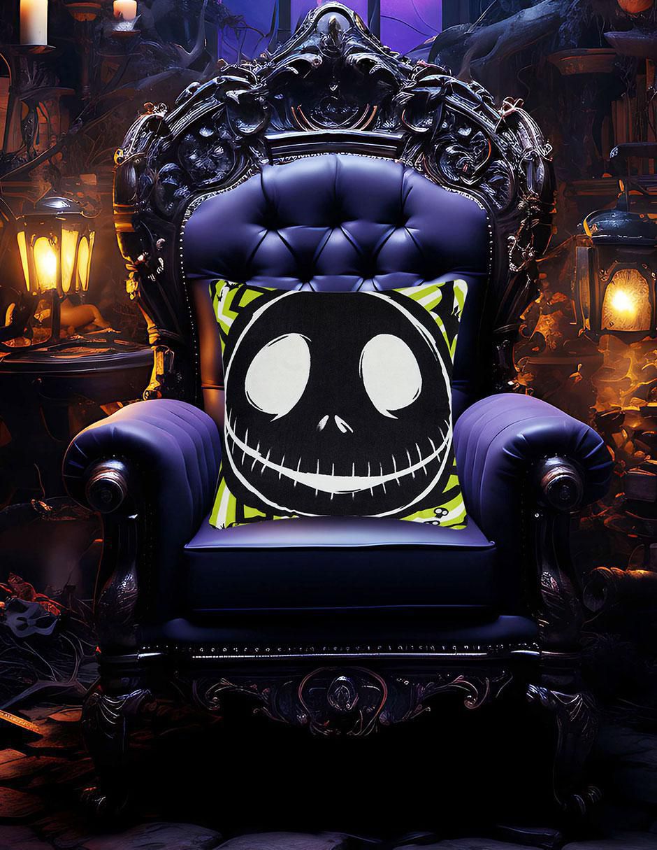 Cojín decorativo Night Jack Skellington 6