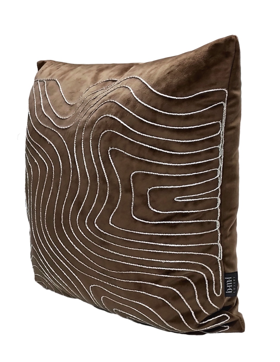 Cojín decorativo Bmi velvet waves 3