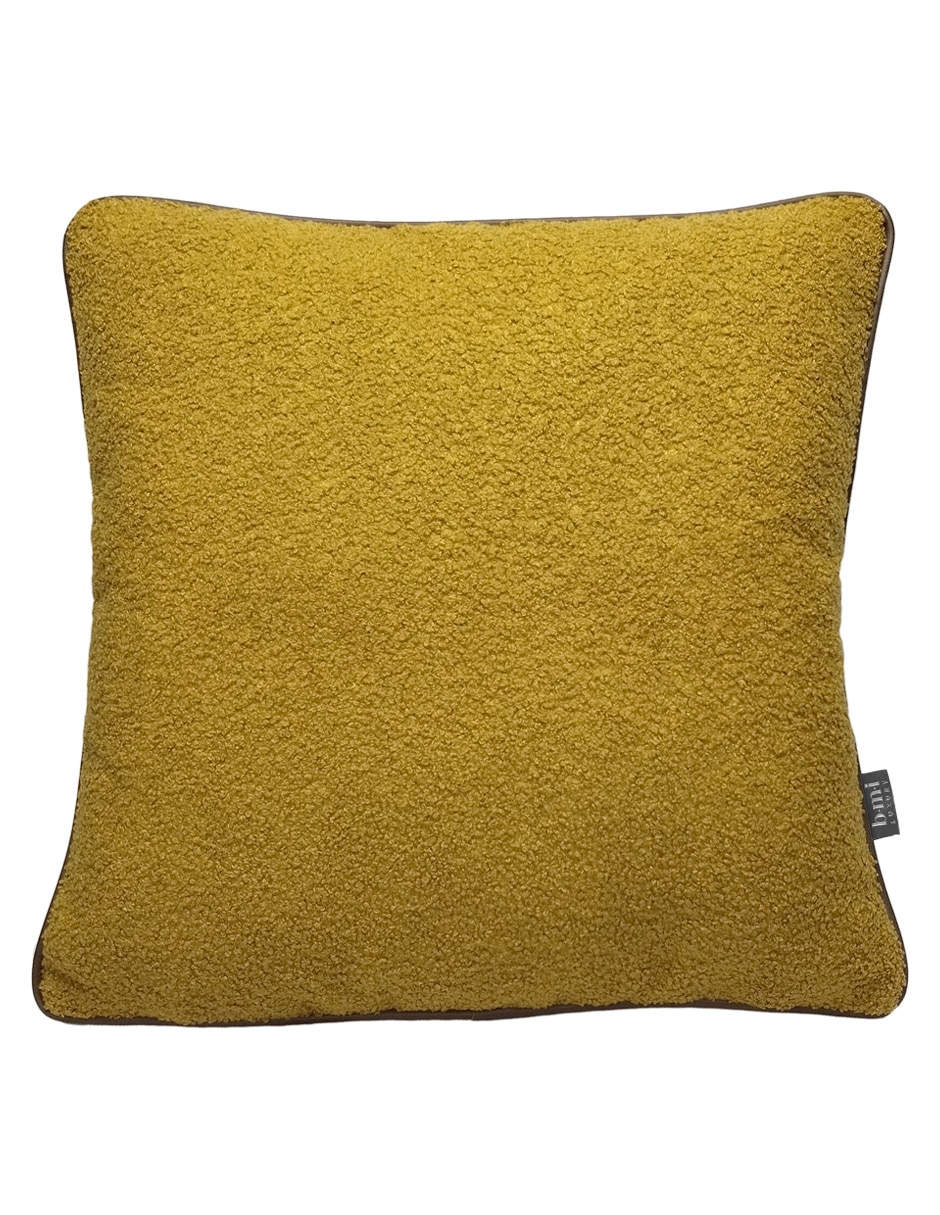 Cojín decorativo Sherpa Edge Leather 1