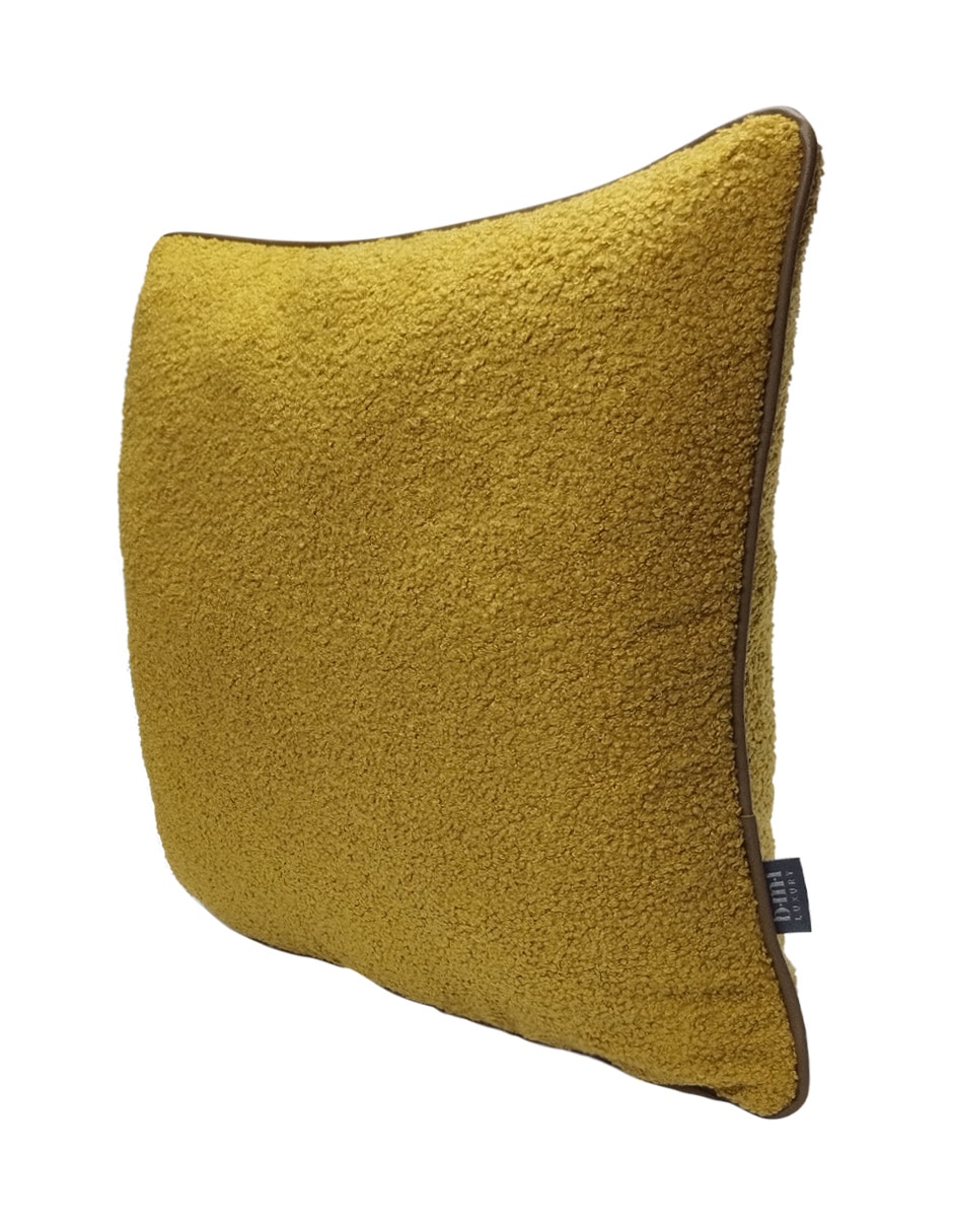 Cojín decorativo Sherpa Edge Leather 6