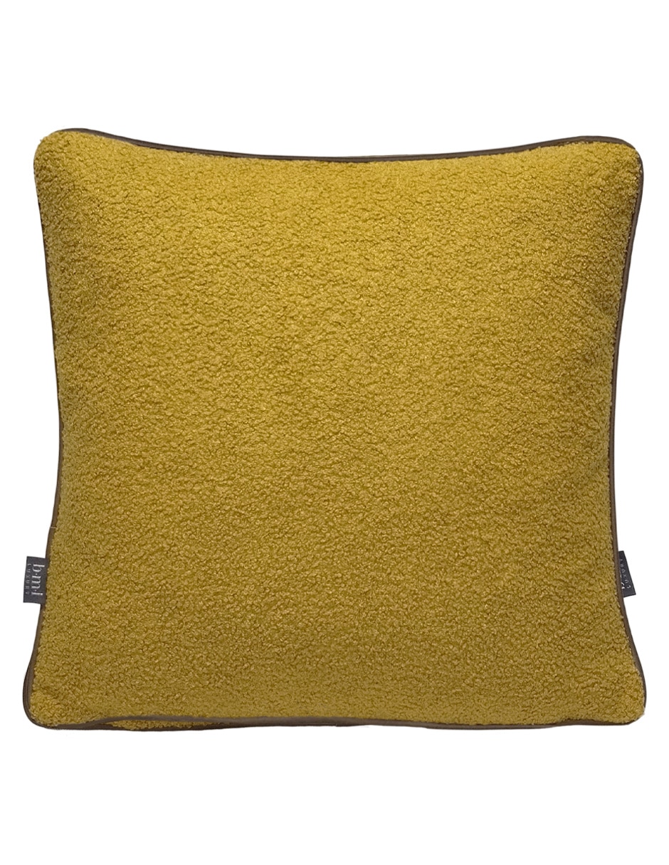 Cojín decorativo Sherpa Edge Leather 7