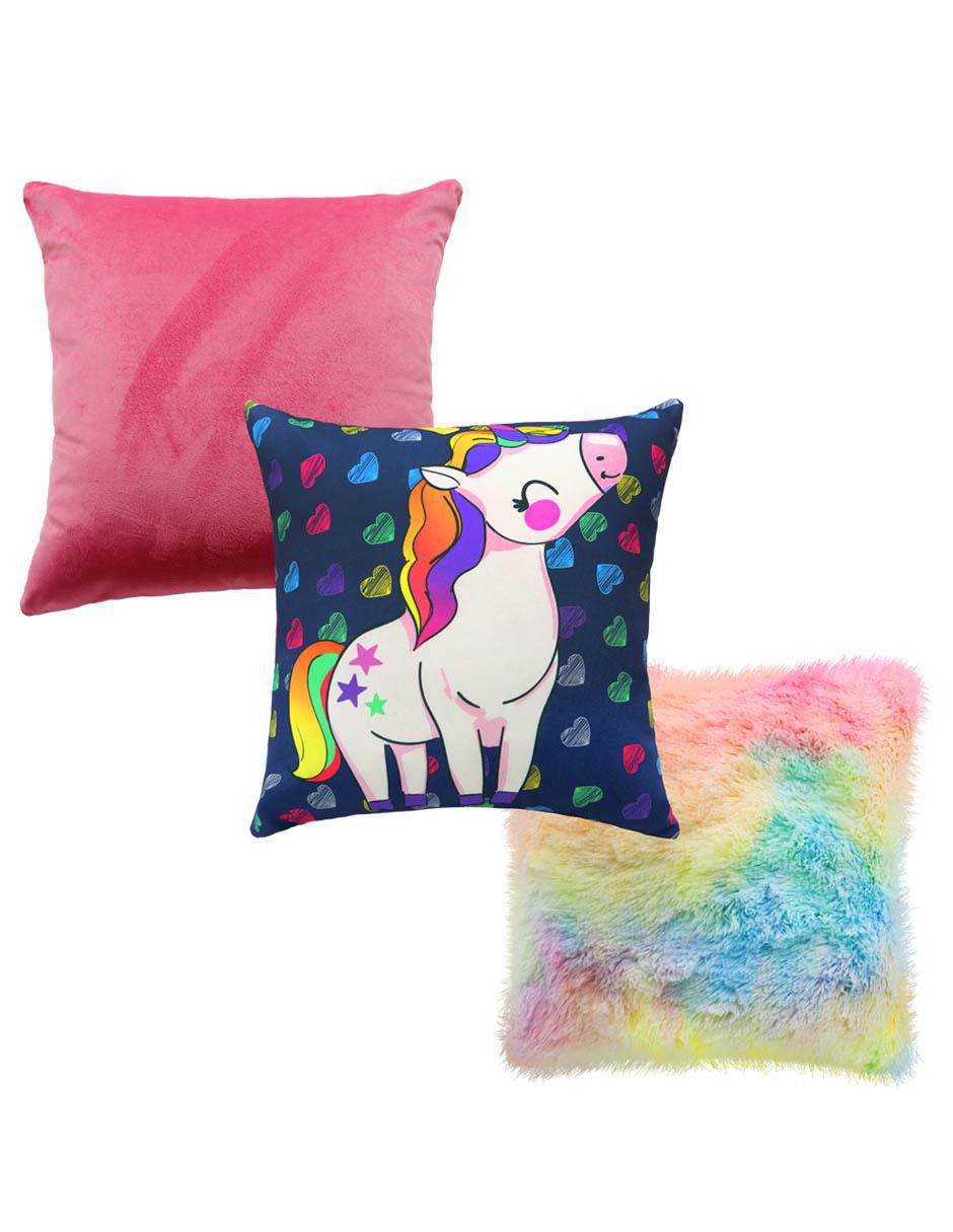 Set de cojín decorativo unicornio Set de cojín decorativo unicornio