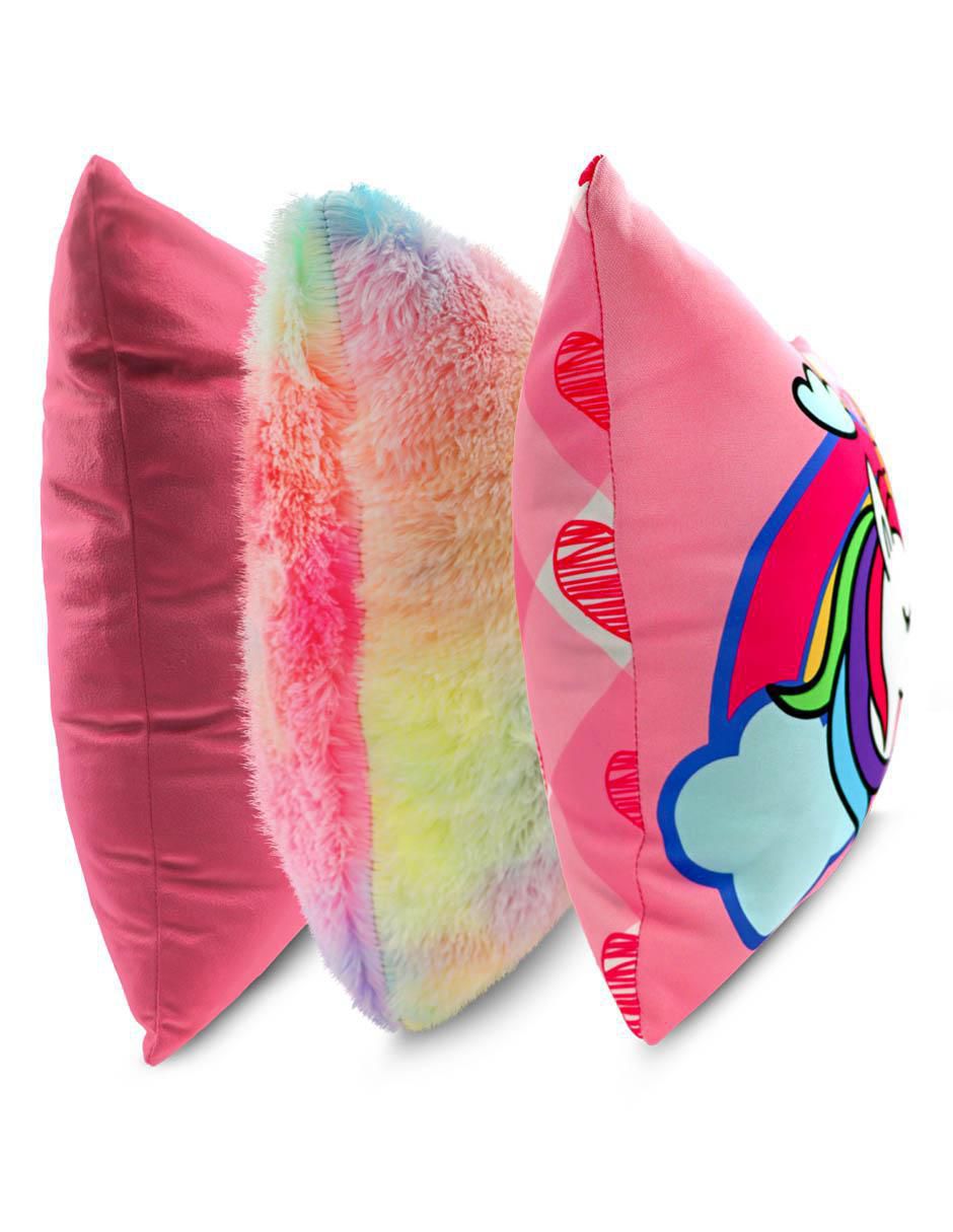 Set de cojín decorativo unicornio
