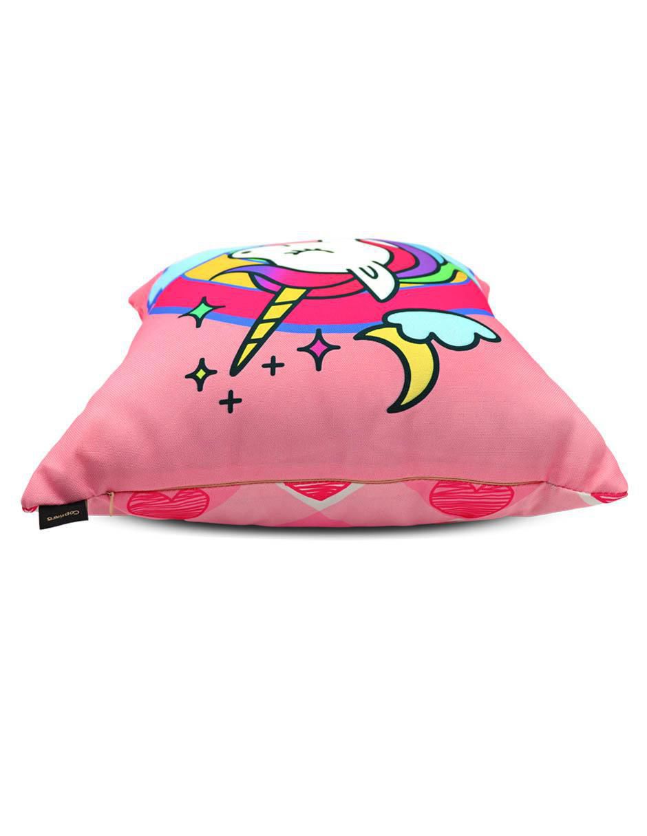 Set de cojín decorativo unicornio