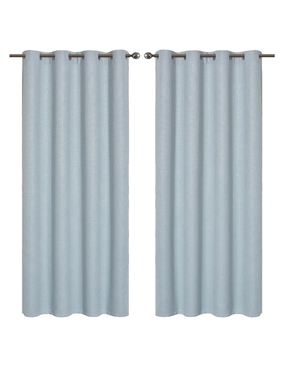 Set cortina black out Haus Chevron