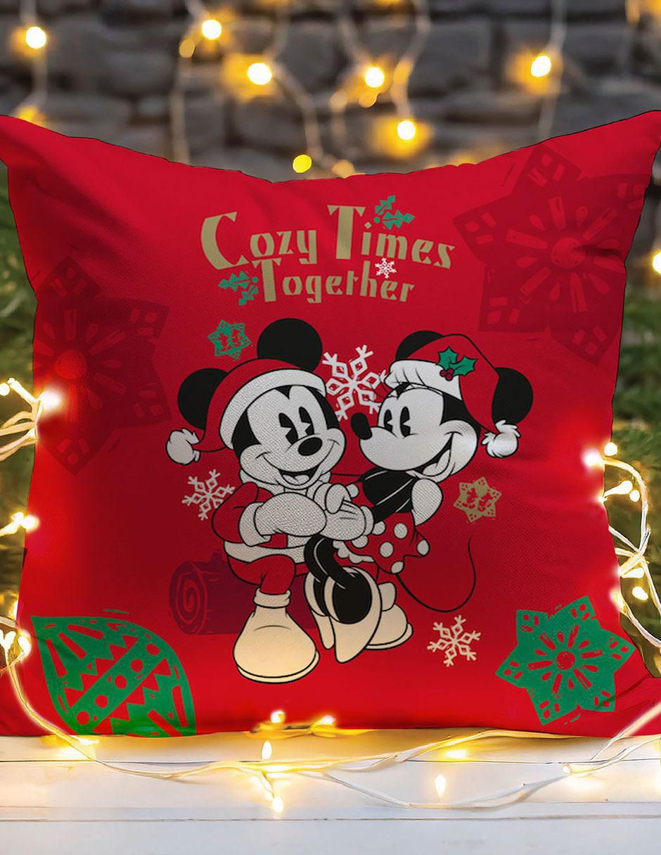 Cojín decorativo Providencia Reversible Christmas Mickey
