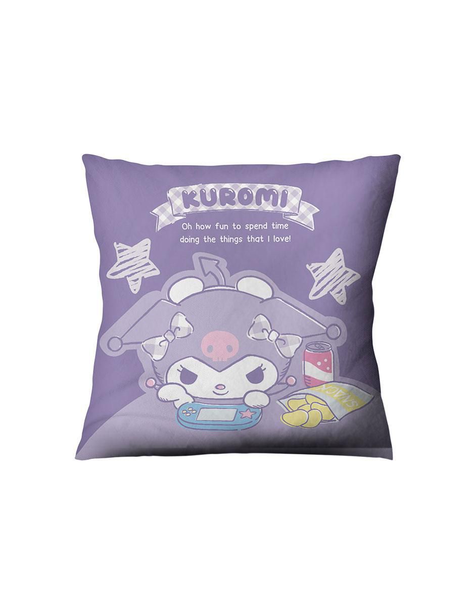 Cojín decorativo reversible alegre kuromi