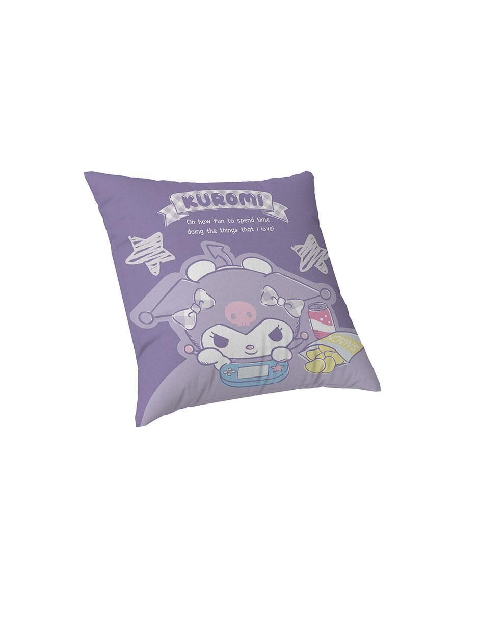 Cojín decorativo reversible alegre kuromi