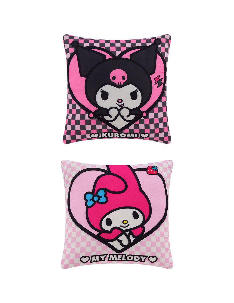 Cojín decorativo Providencia Kuromi Reversible My Melody