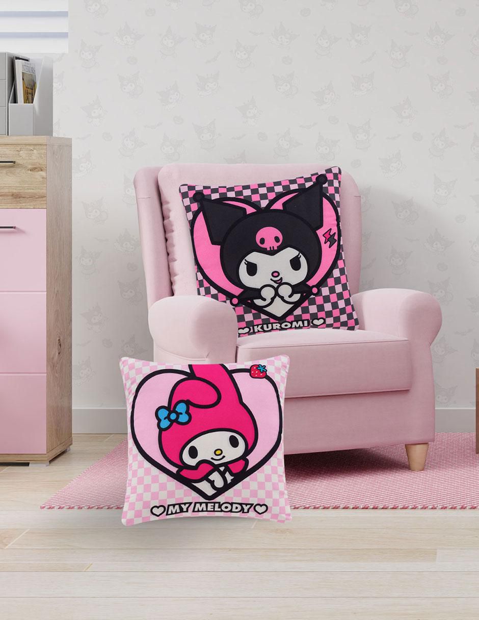 Cojín decorativo Providencia Kuromi Reversible My Melody