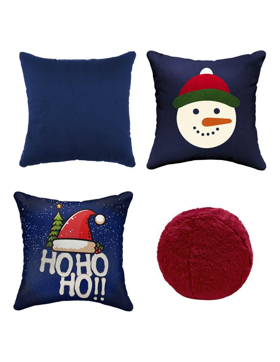 Set de cojín decorativo navideño Navidad Set de cojín decorativo navideño Navidad