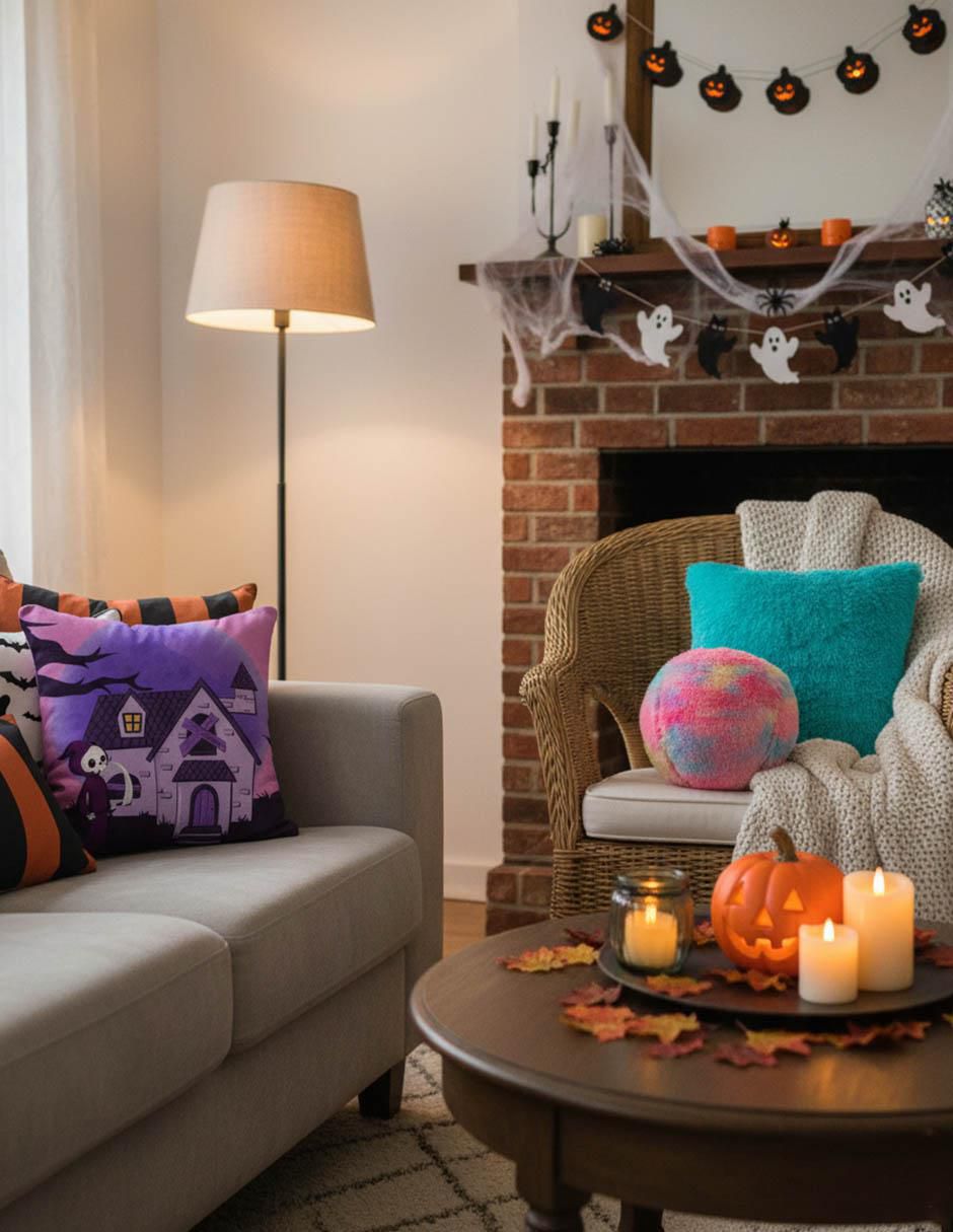 Set de cojín decorativo Halloween 5