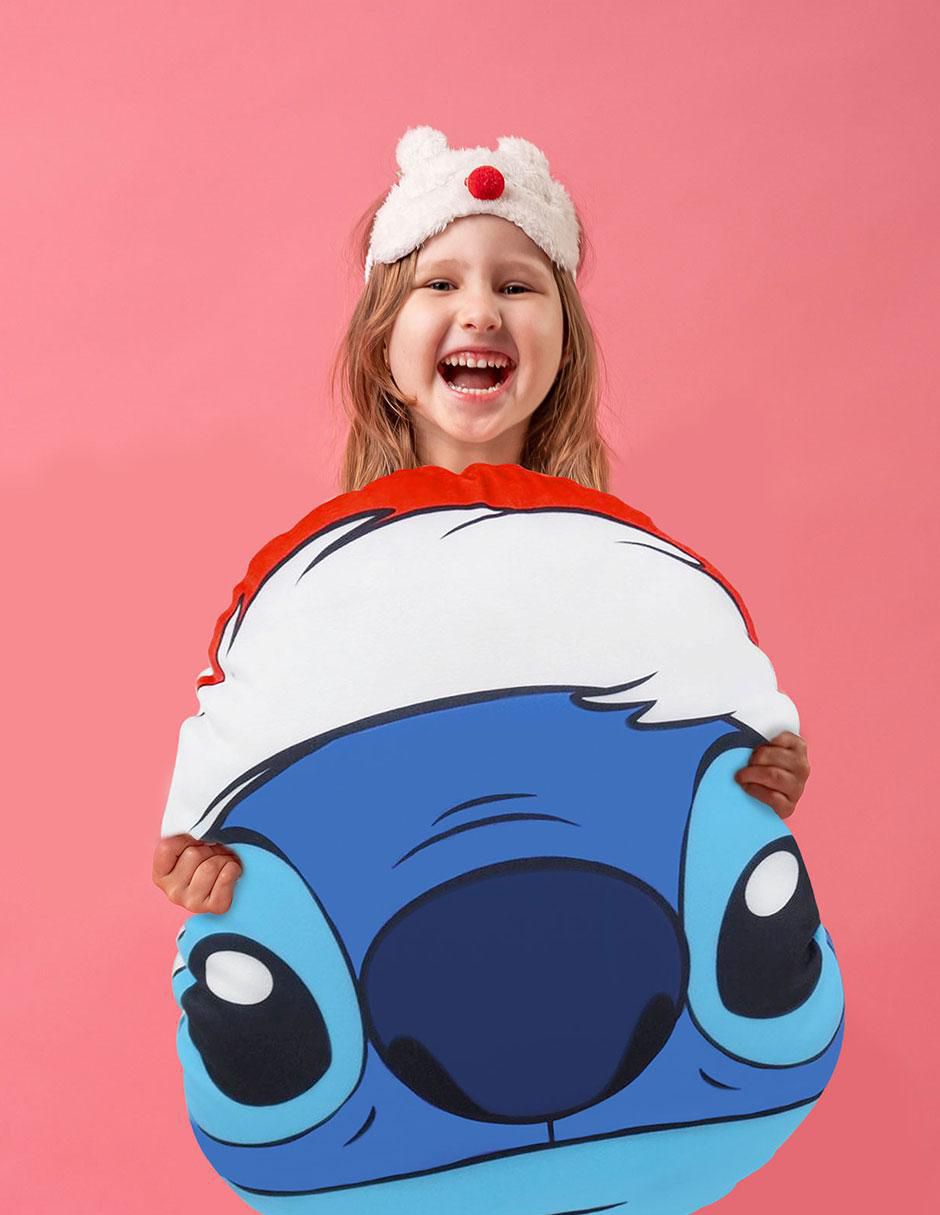 Cojín decorativo Microgel Navidad Stitch