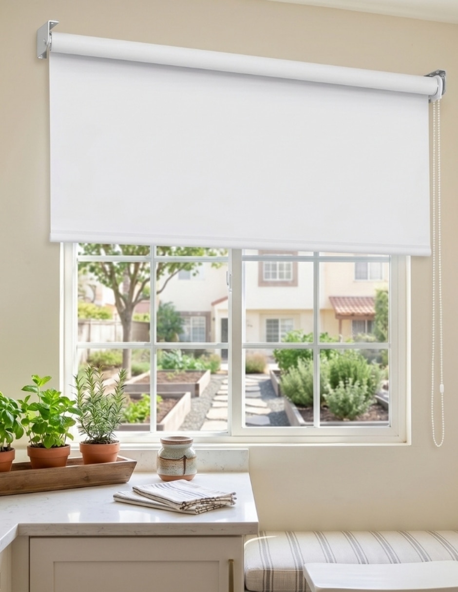 Persiana enrollable blackout de pvc 4