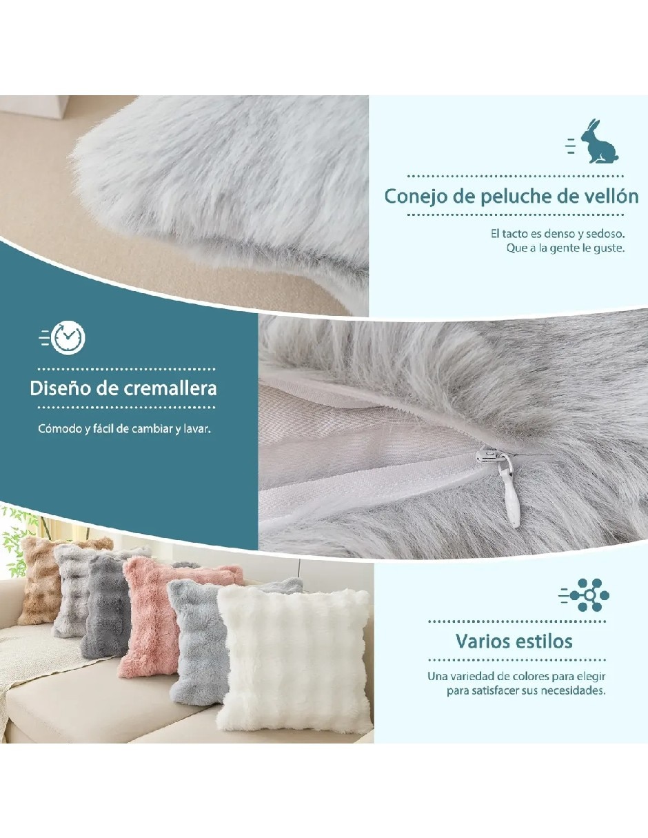 Set funda cojín 3