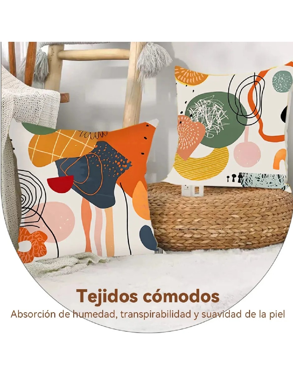 Set funda cojín 4