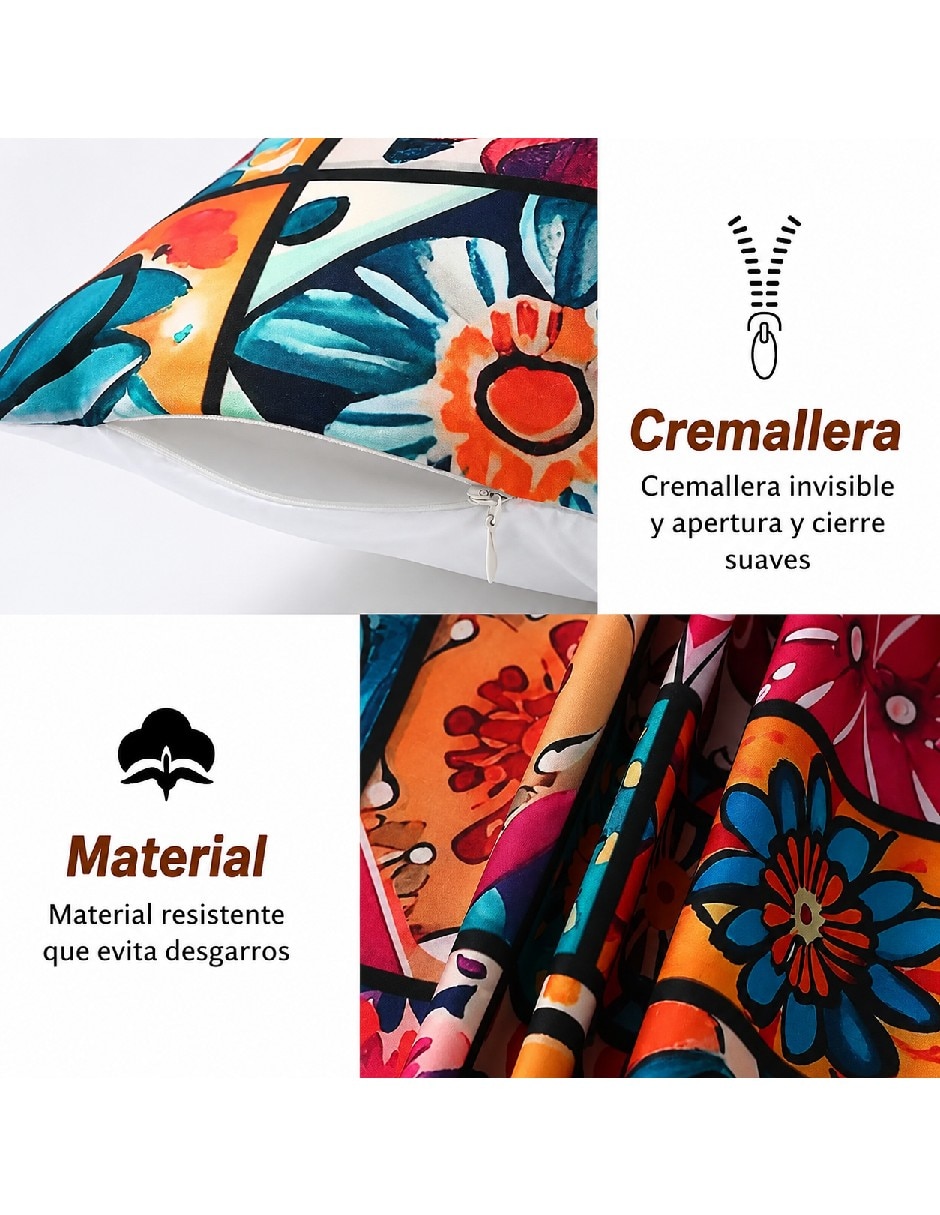 Set funda cojín 4
