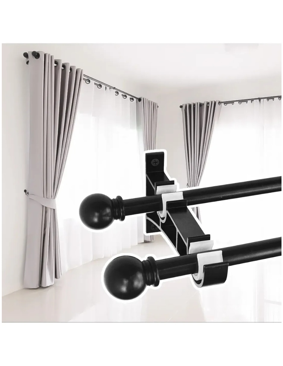 Cortinero de metal