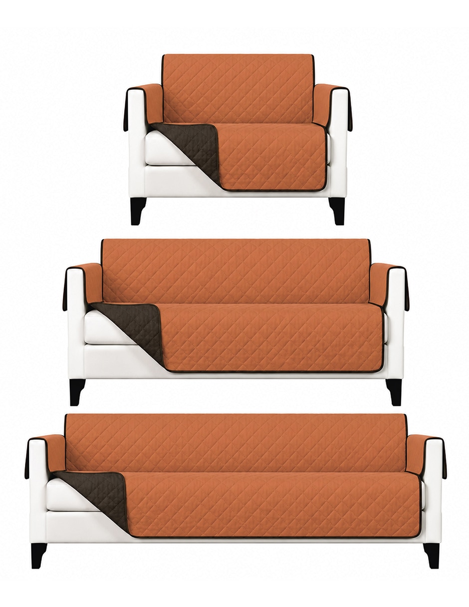Funda sofá 3 piezas set fundas para sillón pinsonic 1