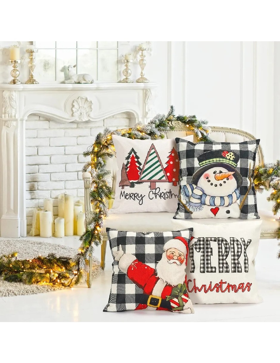 Set funda cojín Navidad 3