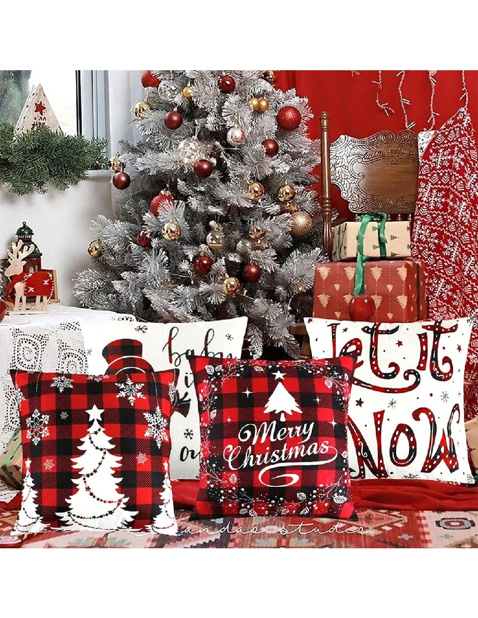 Set funda cojín Navidad 2