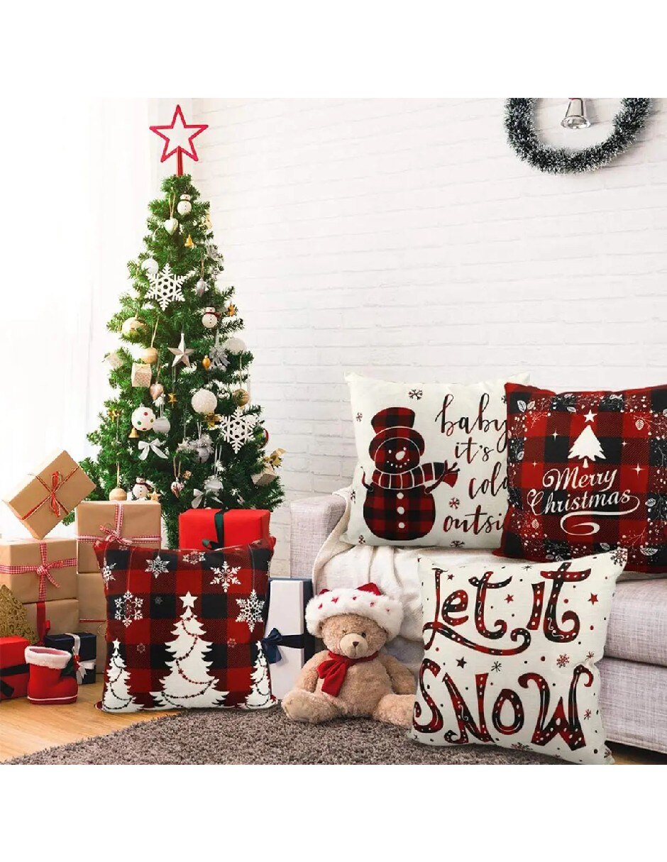 Set funda cojín Navidad 3