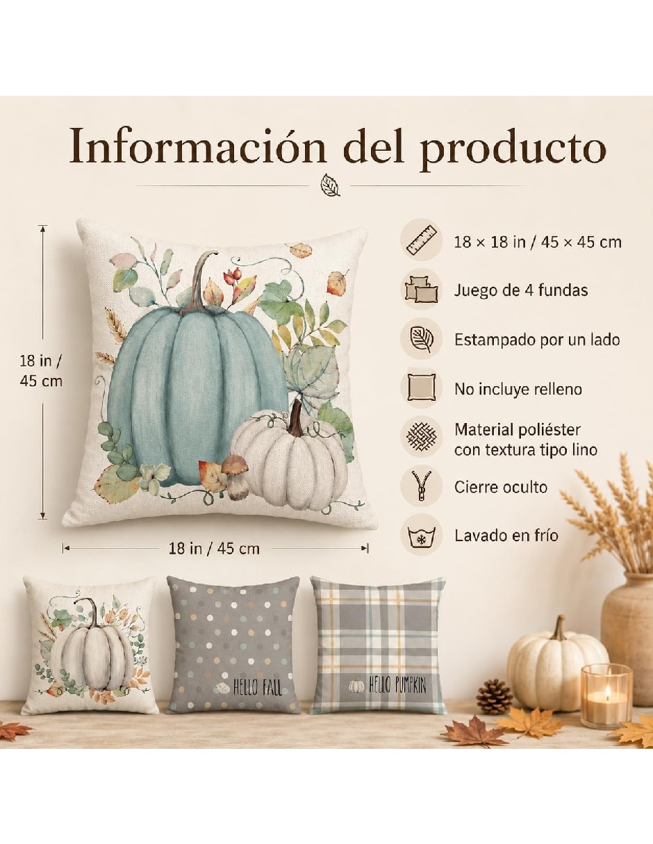 Set funda cojín