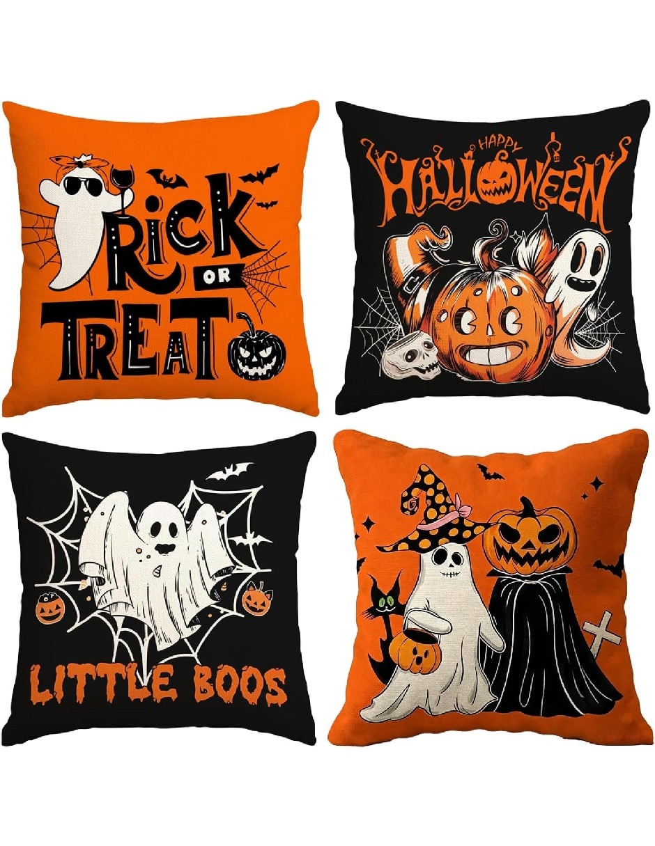 Set funda cojín Halloween Set funda cojín Halloween
