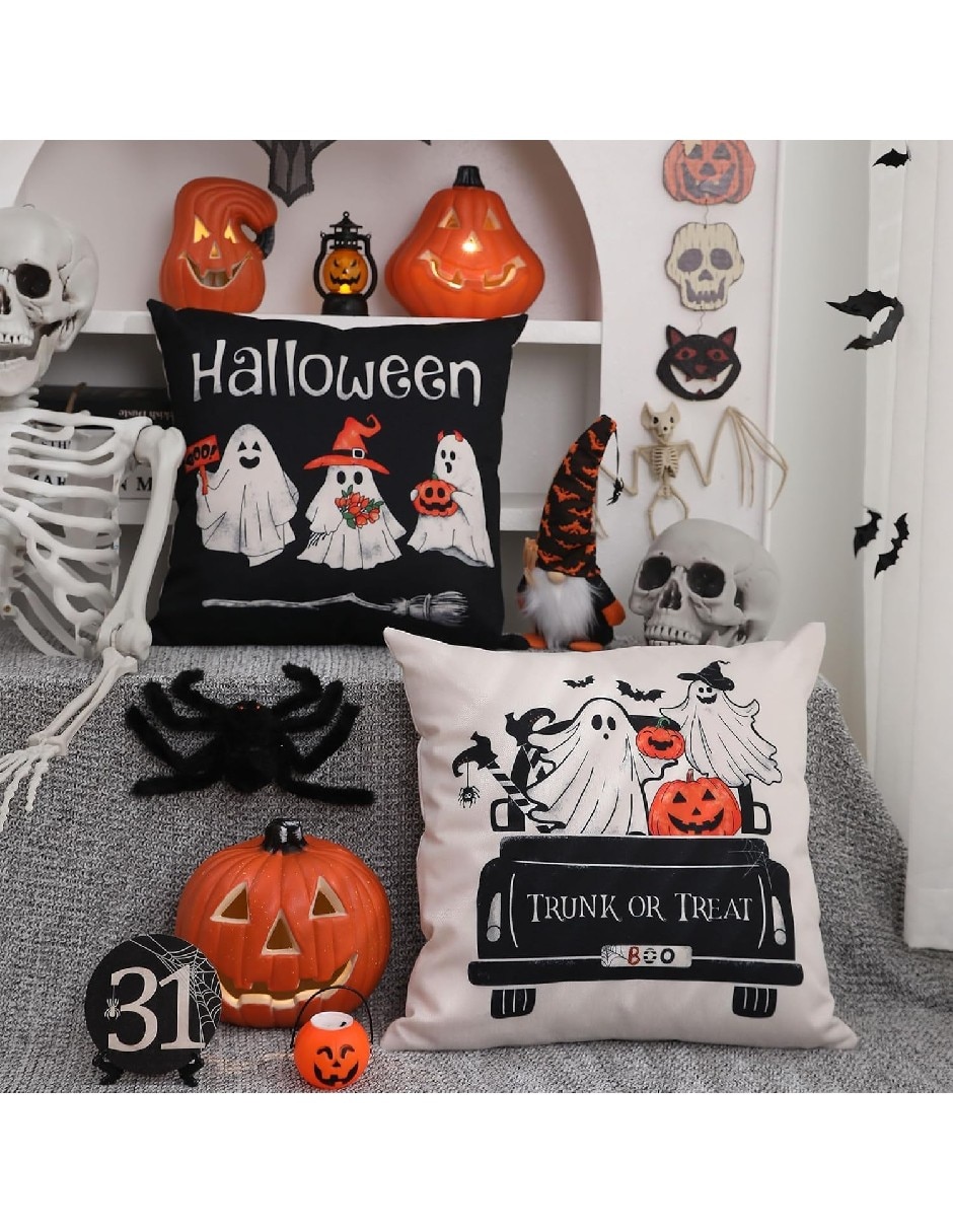 Set funda cojín Halloween