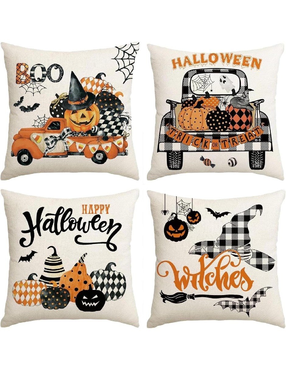 Set funda cojín Halloween Set funda cojín Halloween