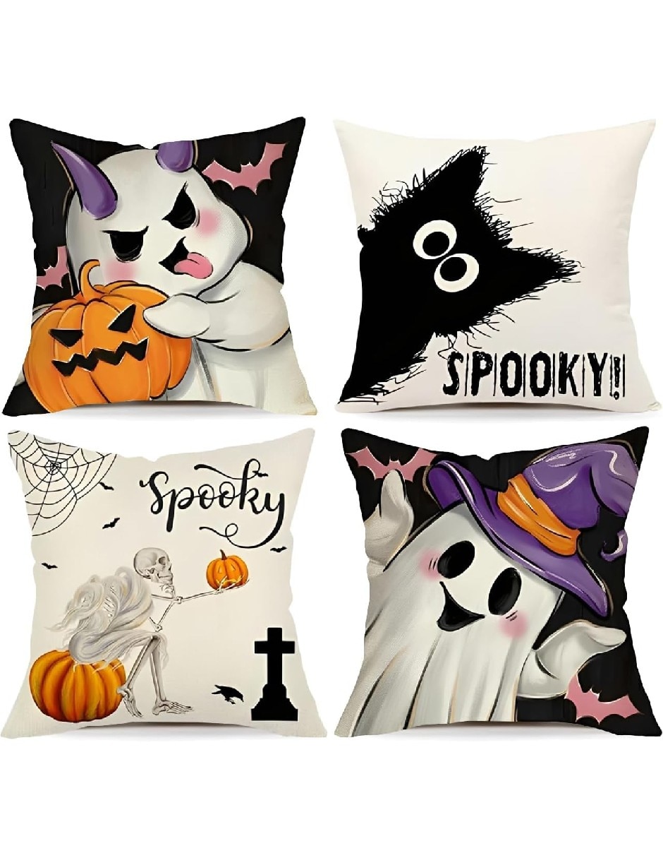 Set funda cojín Halloween Set funda cojín Halloween