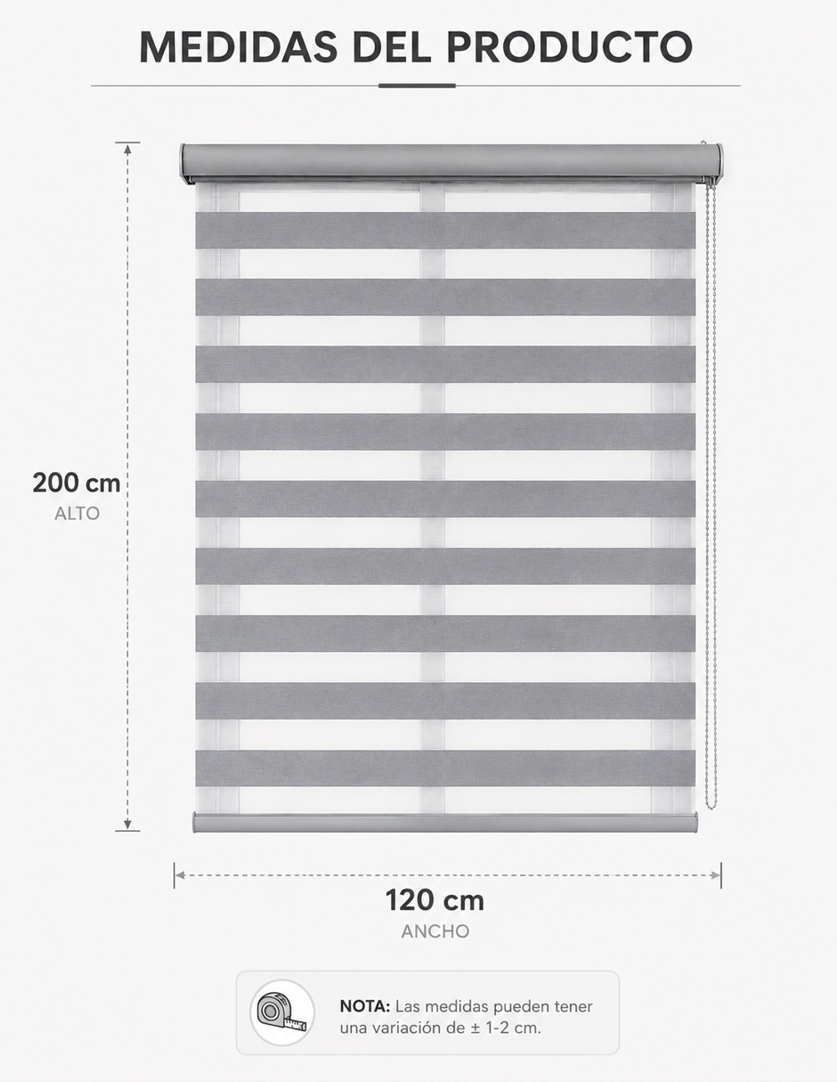 Persiana enrollable enrollable de pvc 5