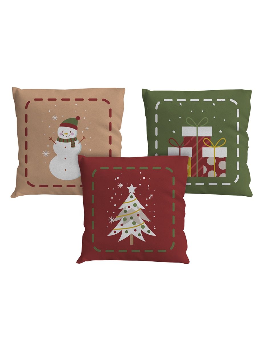 Cojín decorativo beikia navideños tradicional Cojín decorativo beikia navideños tradicional