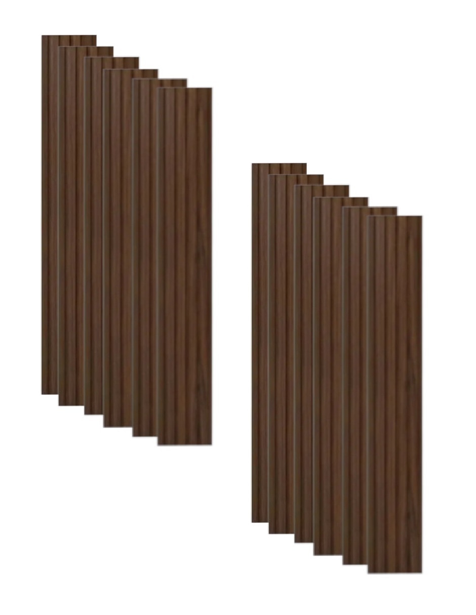 Lambrin de madera y plástico 10 piezas Lambrin de madera y plástico 10 piezas