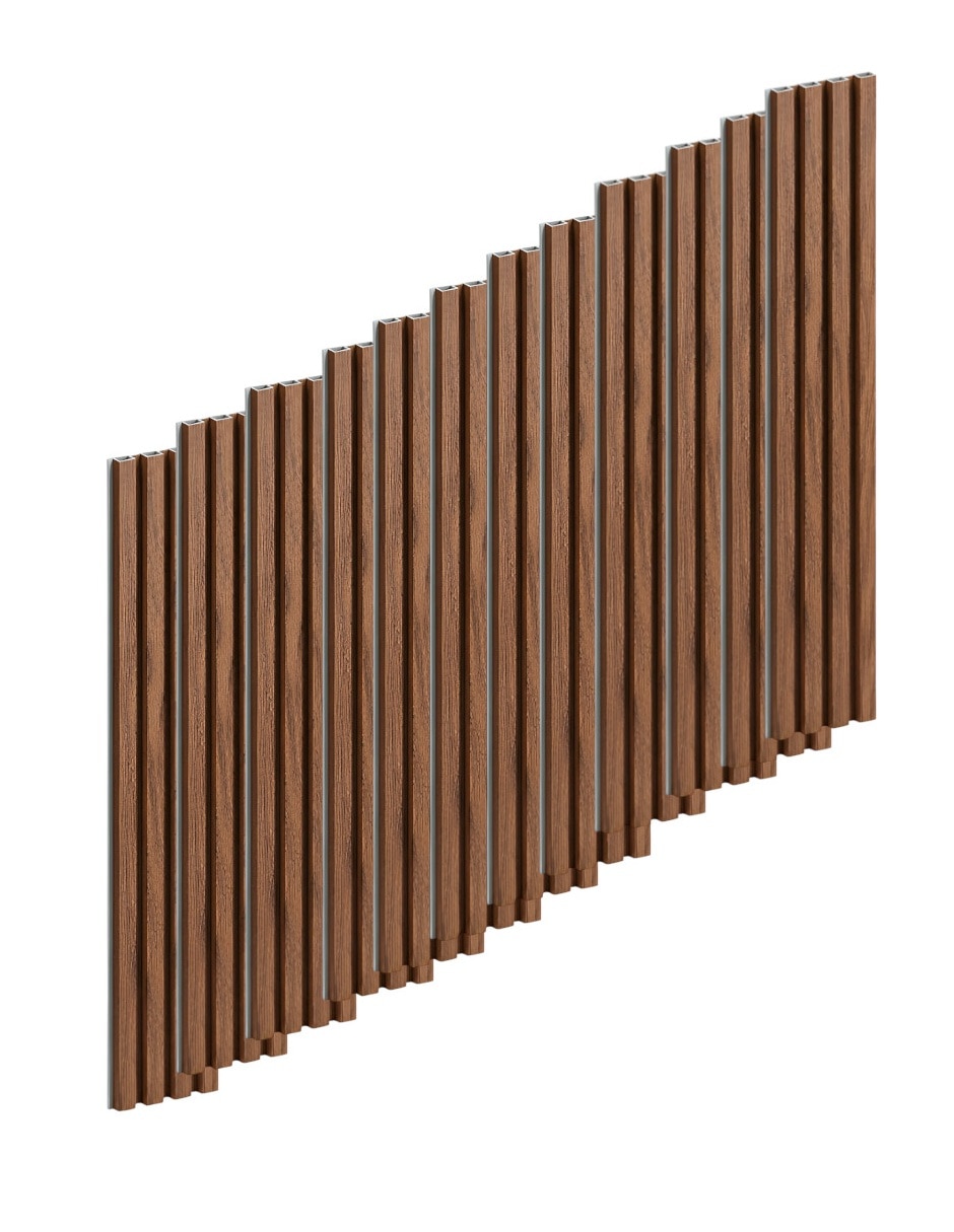 Lambrin de madera y plástico 10 piezas Lambrin de madera y plástico 10 piezas