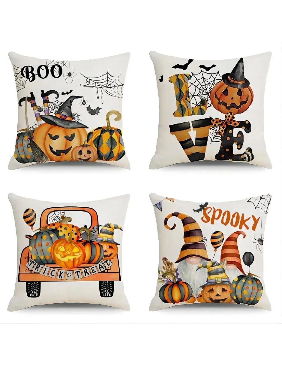 Set funda cojín halloween Set funda cojín halloween