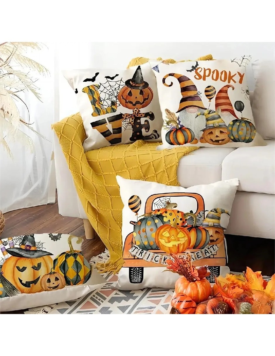 Set funda cojín halloween 3