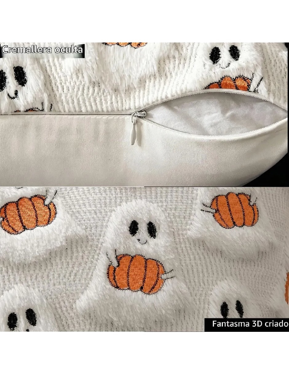 Set funda cojín halloween 3