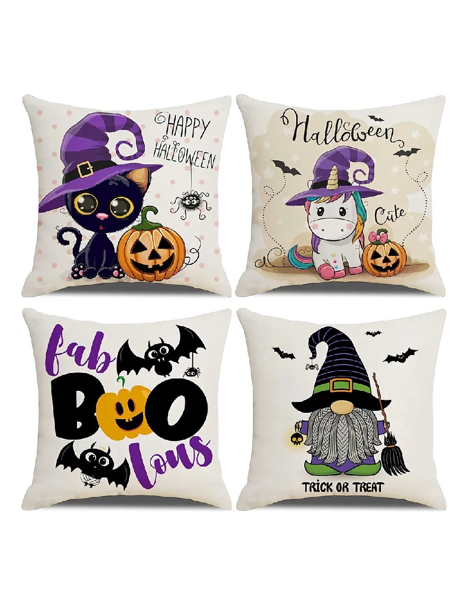 Set funda cojín halloween