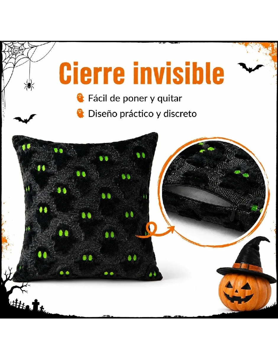 Set funda cojín Halloween 4