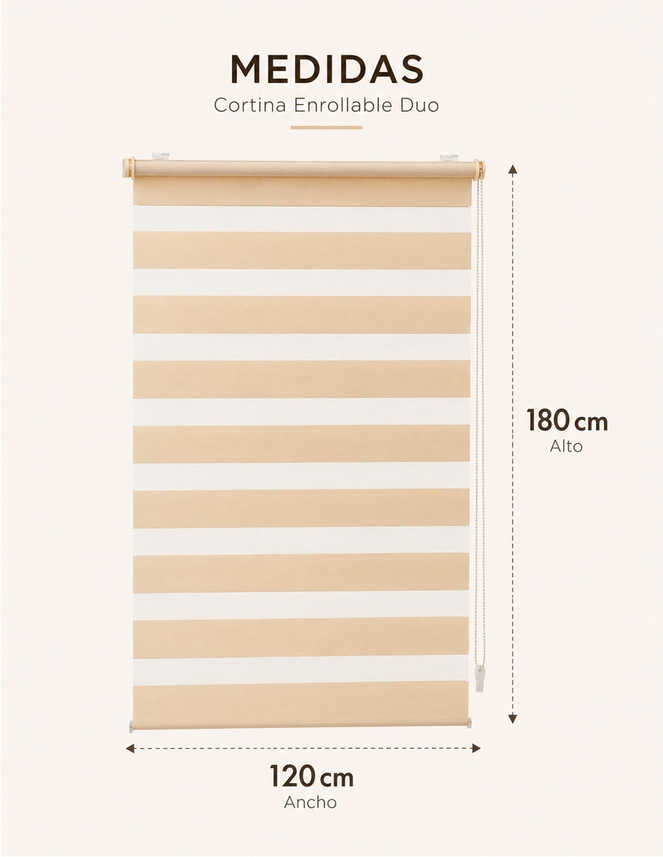 Persiana enrollable enrollable de pvc 5