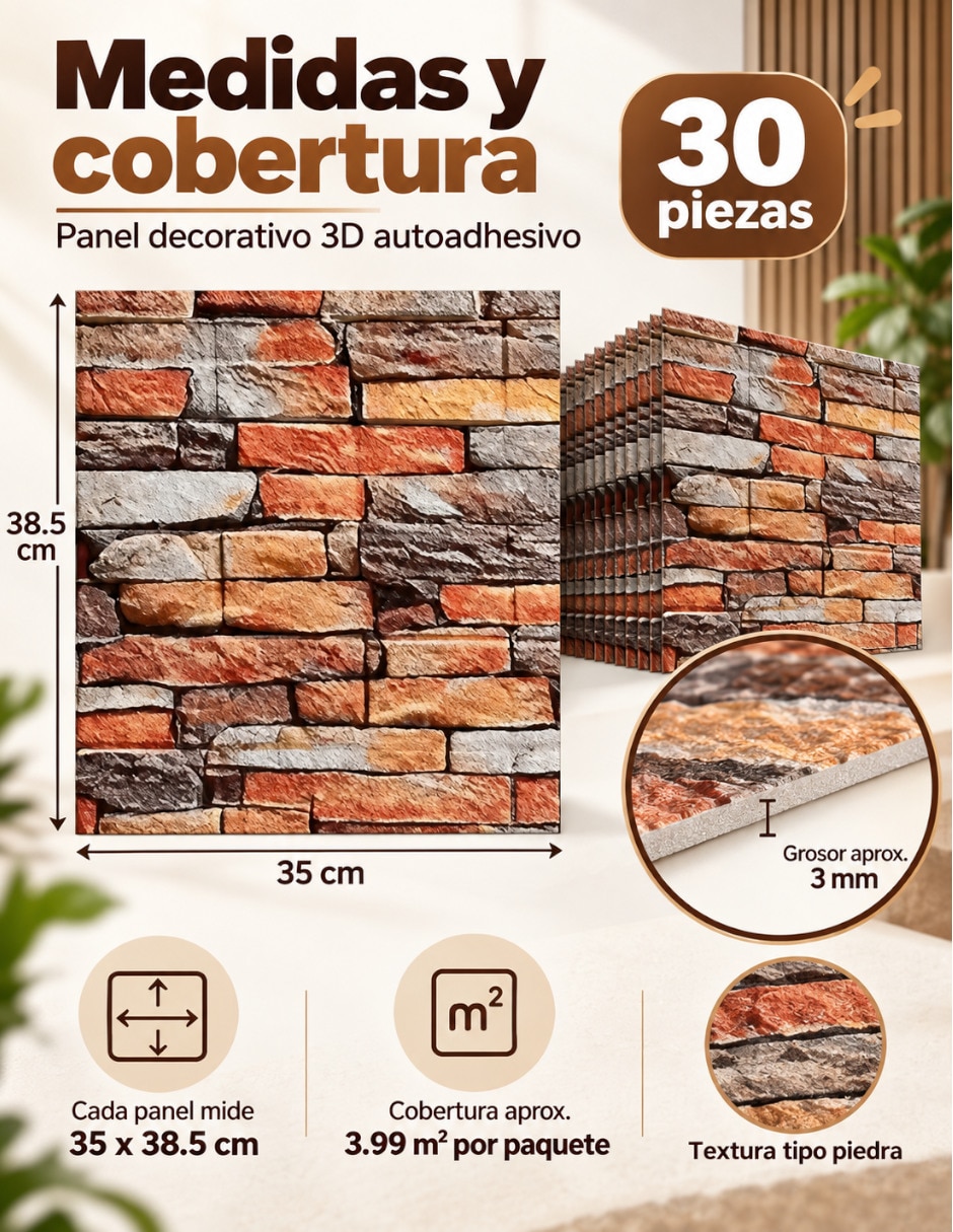 Lambrin de espuma 30 piezas 5