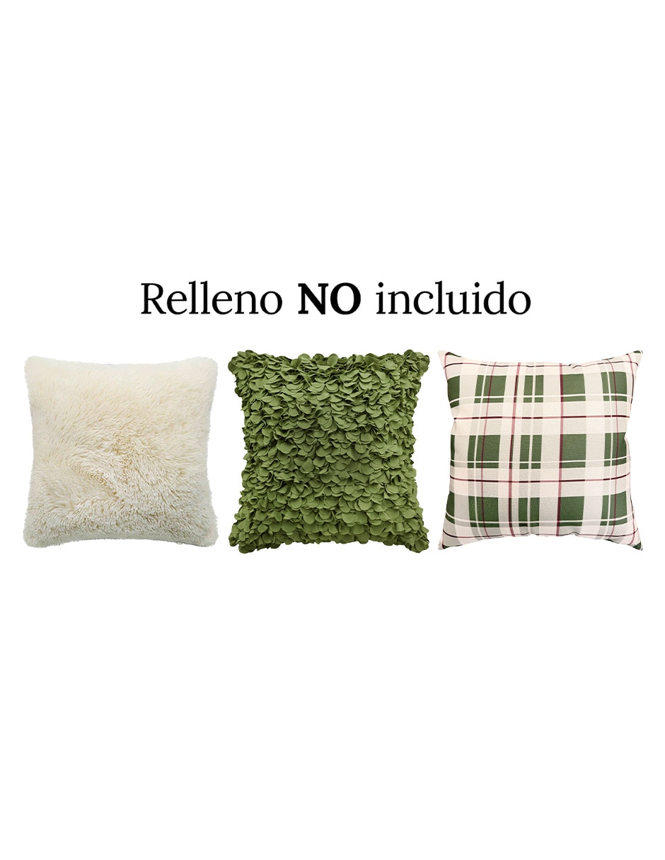 Set funda cojín navidad 6