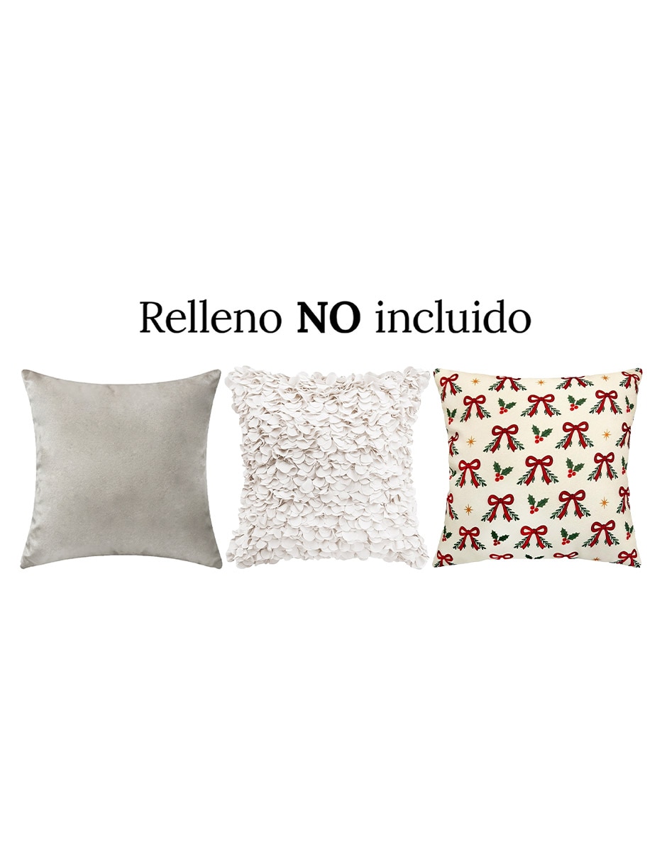 Set funda cojín navidad 5