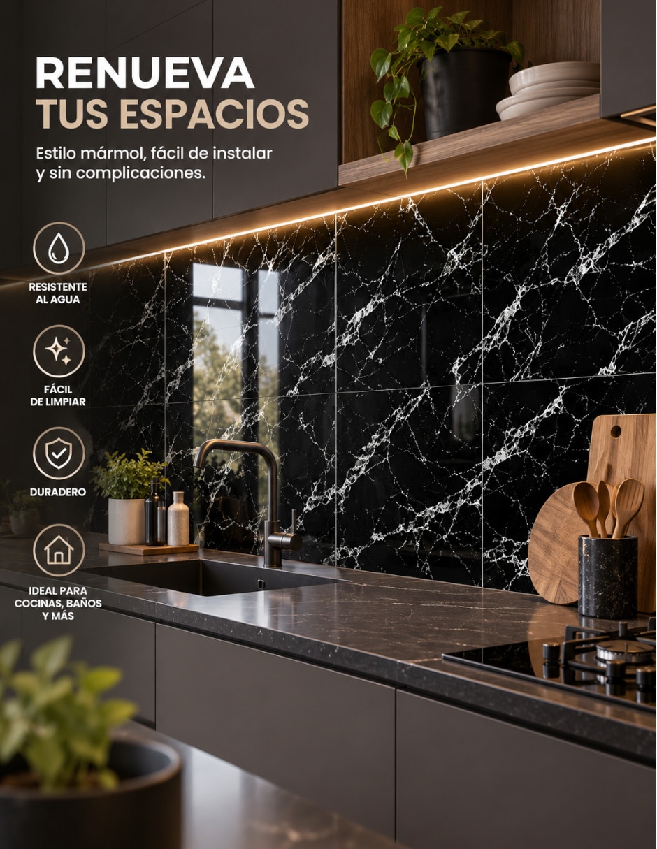 Panel decorativo para hogar e interior de rectangular 2