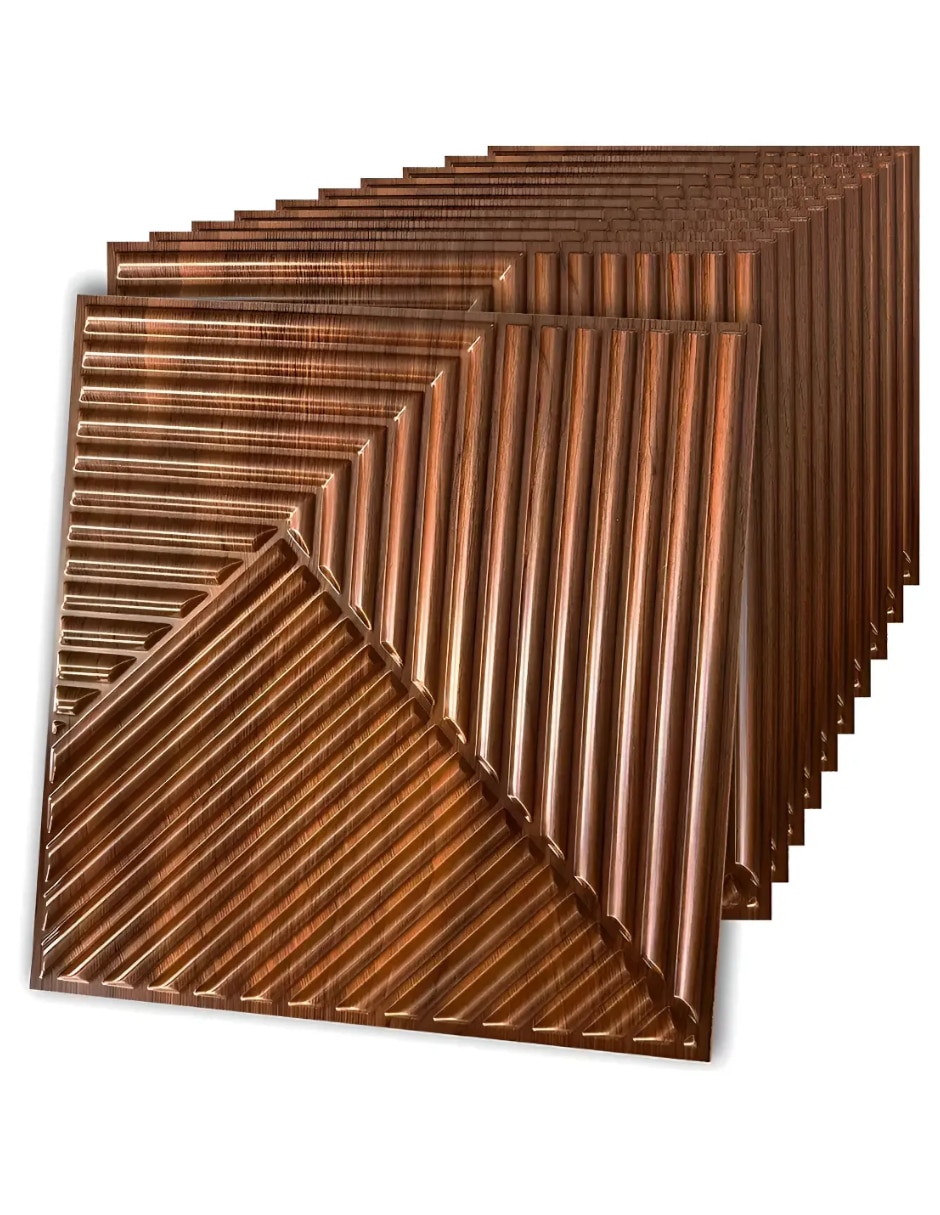 Panel decorativo para hogar e interior lavable cuadrada 1
