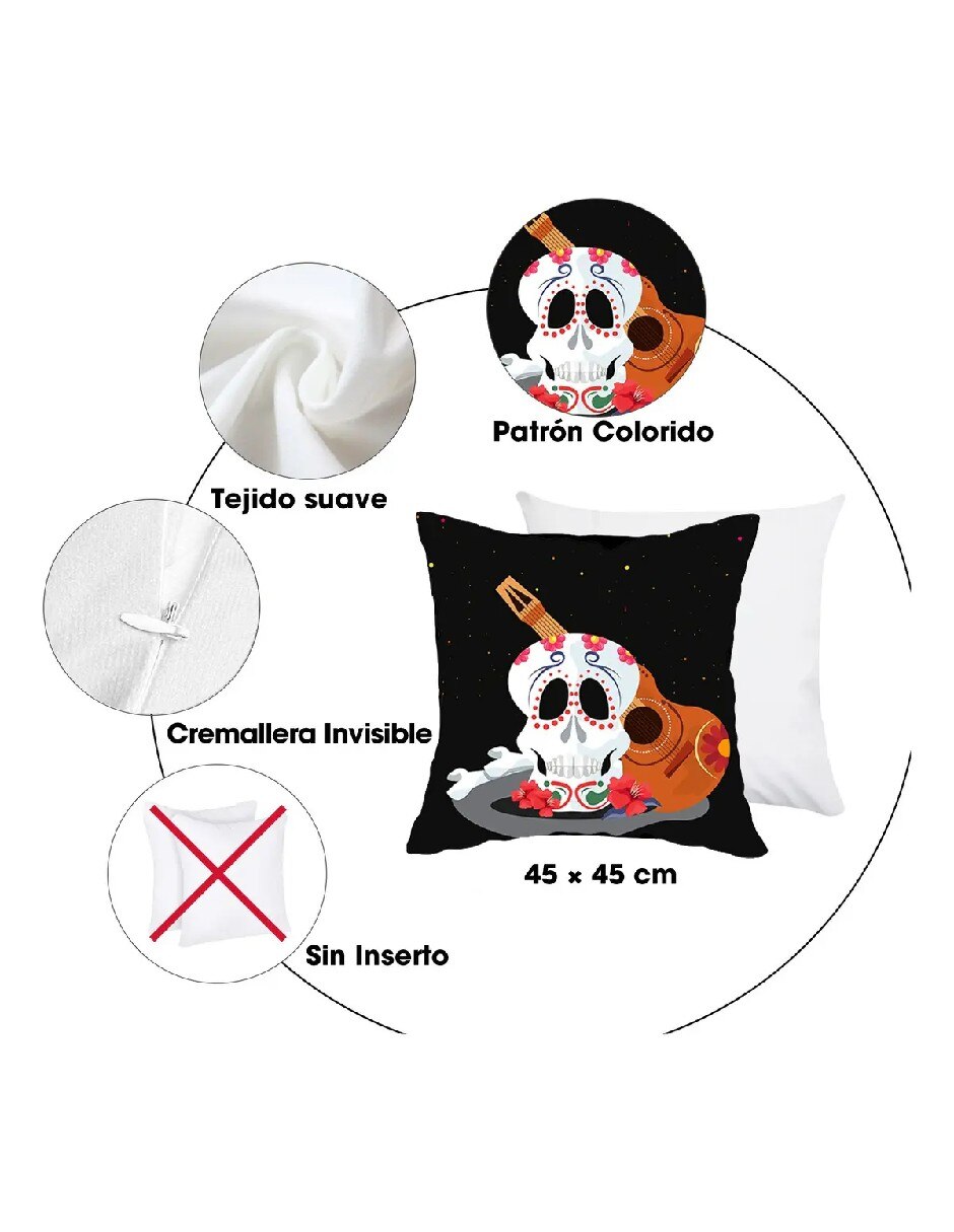 Set funda cojín Halloween 2