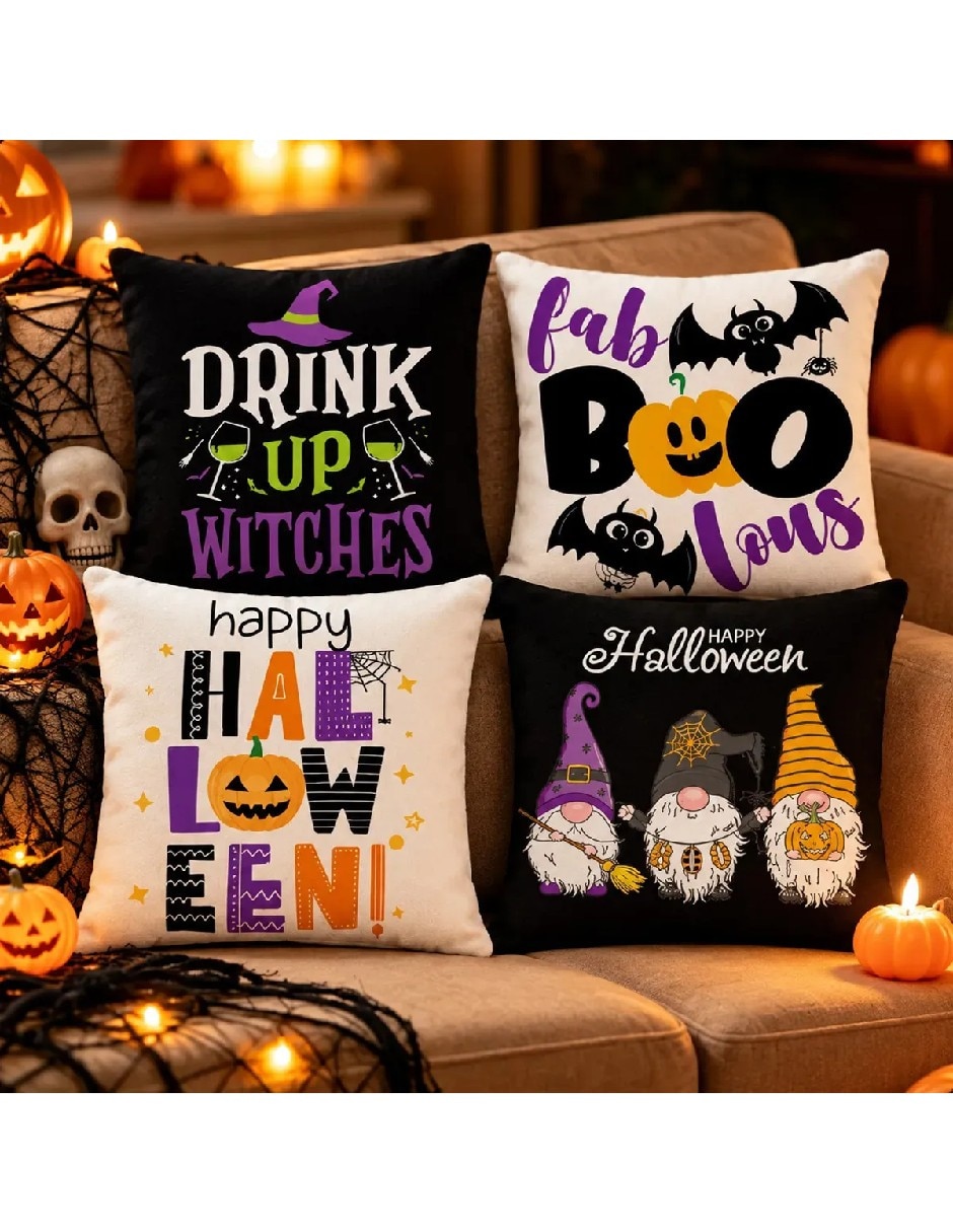 Set funda cojín Halloween 2